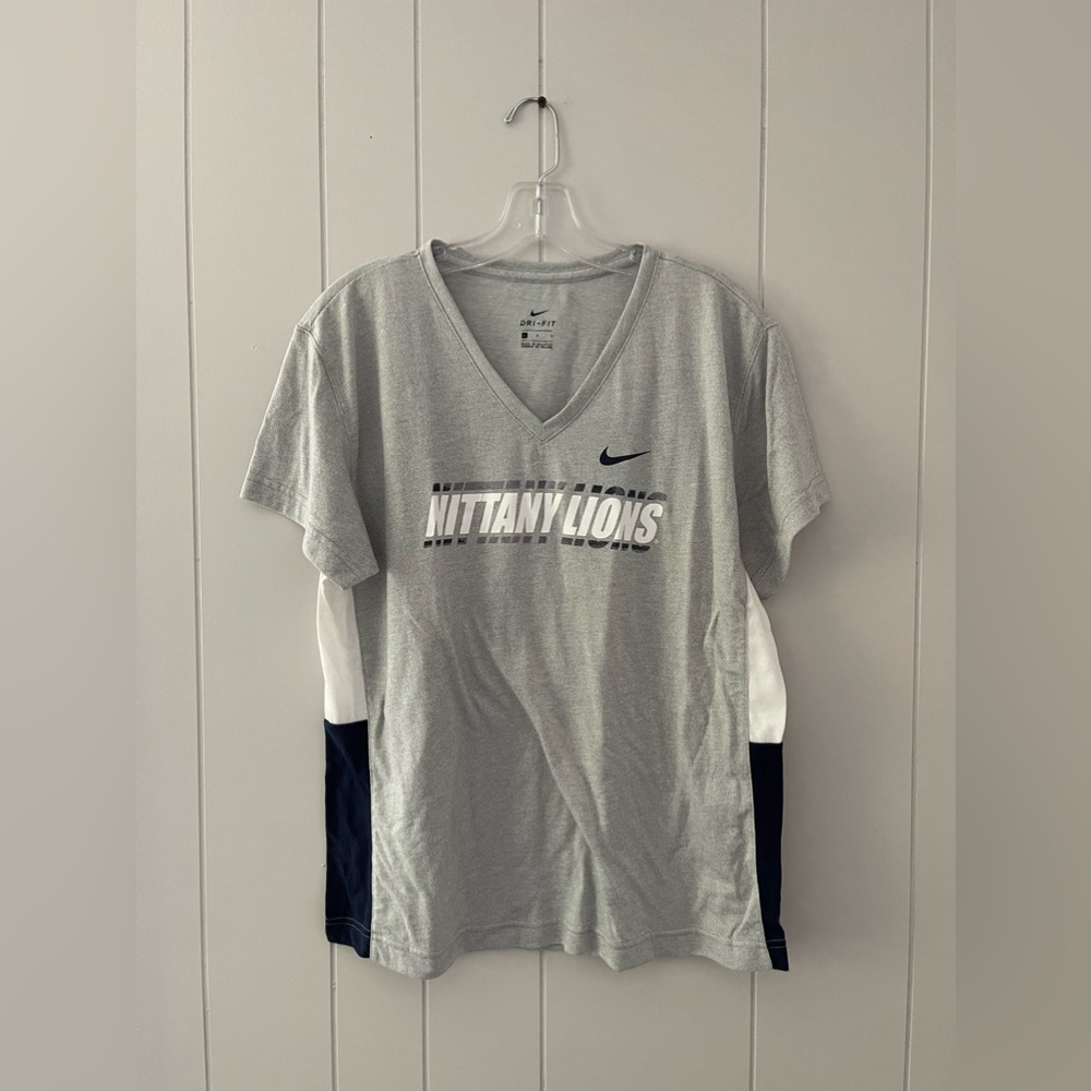 Penn State Nike Dri-Fit Women’s V-Neck T-Shirt